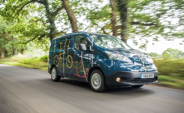  Nissan e-NV200 Workspace :