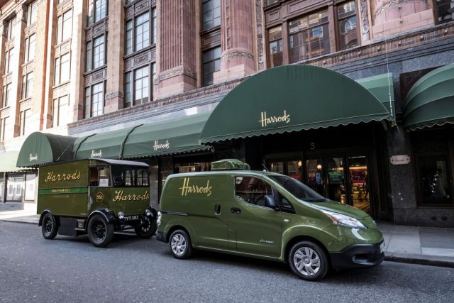 Harrods s'quipe d'un e-NV200